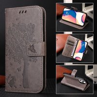 Wallet Case Nothing Phone 1 Lovely Embossed Cat Card Pocket Phone Case Stand Holder PU Leather Flip Cover