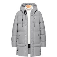 Clothing Warm Cotton padded Jacket Winter Coat Thickened Cotton padded Jacket Middle aged Medium length Cotton padded Jacket