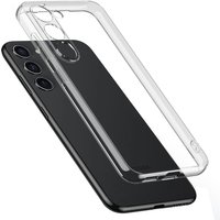 Casing lunak bening silikon mewah untuk Samsung Galaxy S23 S22 Plus pelindung kamera Ultra penuh penutup belakang ultra tipis untuk S23 + S 23