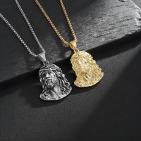 European American Cross Border Hot Selling Hip Hop YS Avatar Pendant Necklace Suitable Anniversary Holiday Gifts
