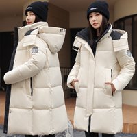 long over knee padded padded jacket jacket