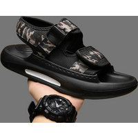 Sandals For Men Summer Wear Non-slip Wear-resistant Dual-use Driving Casual Sandals For Men Student Beach Shoes