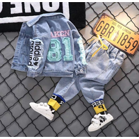 Mother & 2025 clothing style 6 Handsome suits aged three to five years old 4 Fashionable two piece suits
