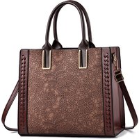 Middle-aged mother messenger bag 2024 new simple temperament shoulder soft leather bag