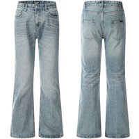 Clothing Vintage Bootcut Jeans Relaxed Fit Retro Denim Pants