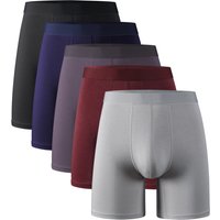 Men’s Underwear Long Underwear Mid Waist Black Boys‘ Pants Students Youth Sports Leisure