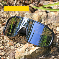 Glasses Cycling Goggles Trendy Winter Large Frame Outdoor Sports Glasses Ski Mountaineering Windproof Sunshade Sunglasses