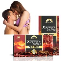 healthy stock X Power Coffee Male Maca Energy Coffee Tongkat Ali Coffee