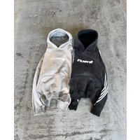 Men's Clothing Hip Hop Letter Embroidery Street Niche Retro Lazy Personality Hooded Sweatshirt Couple