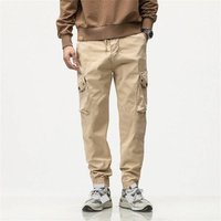 Tactical Cargo Pants Classic Workwear Style Multiple Pockets Relaxed Fit & Slim Cuff Urban Streetwear