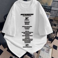 High quality Round neck Pullover Short sleeved T shirt
