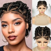 Full lace short water tube braided braid African women braided braid a style suitable for everyone to wear