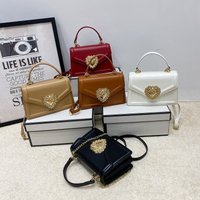 Women’s New Fashion Handbag Exquisite Senior Solid Color Shoulder Bag Chain High Quality Crossbody Bag
