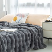 Bubble Rabbit Blanket Double Sofa Blanket Four Seasons Air-conditioning Blanket Office Nap Blanket Cover Blanket