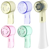 4 Pcs Toothbrush Head Dustproof Cover Caps Compatible Oral B Toothbrush Head Protectors IO Series Electric Toothbrushes 1000 1500 5000 7500