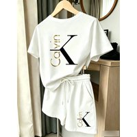 Clavink Clothing Summer Salty Mature Style Suit Style Fashion Temperament Slim Shirt High Waist Skirt Three Piece Suit