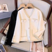 Women's Clothing light luxury fashion design niche versatile coat knitted cardigan top