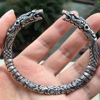 stainless steel Dragon Bracelet Jewelry Fashion Accessories Viking Bracelet Men Wristband Cuff Bracelets For Women