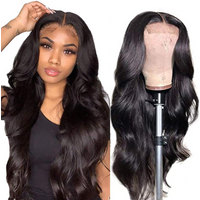13×6 Lace Front Wigs Human Hair  Body Wave HD Lace Front Wigs Human Hair Pre Plucked Natural Color Glueless Wig 100% Virgin Human Hair Lace Front Wigs