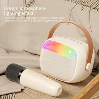 K12 Bluetooth Karaoke Speaker With Wireless Microphone - Portable Singing Speaker For Kids & Family