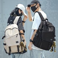 Fashionable backpack for boys, new style for students, trendy brand for girls, couple backpack, large capacity computer backpack