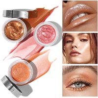 10 color liquid blush eyeshadow Sleeper silkworm brightening lips and cheeks dual Contouring natural fine flash highlight