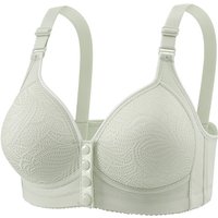 Women’s Intimates Large Size Front Button Nursing Bra Gather Breathable And Comfortable Side Breast Collection Middle Aged Mother No Steel Ring Bra