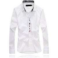 Clothing Business shirt long sleeve Korean style slim workwear shirt formal non iron shirt