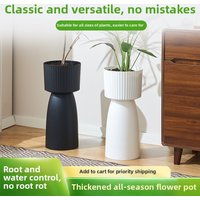 Creative Art Breathable Flower Pots Phalaenopsis Orchids Weeping Jasmine Nordic Style Special Vases Home Garden Patio Lawn