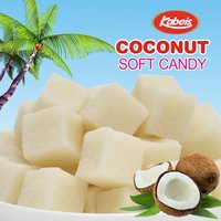 3 Packs Gummy Coconut Soft Candy Gummy Coconut Flavor Fruit Snacks Resealable Each Bag Perfect Parties Holidays & Christmas Gifts