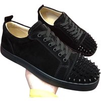 Rivet Casual Men Bow Head Breathable Leather Cloth Sewing Color Fashion Comfortable Shoes