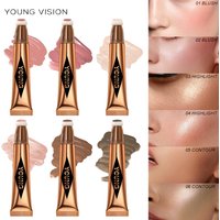 Air Cushion Contouring Blush Highlight Combination Multiple Colors Available Makeup Liquid Blush