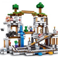 Mountain Cave Mine Building Blocks Model Puzzle Assembly Toys Birthday Christmas Gift