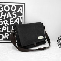 Men's Bags Classic Canvas Messenger Bag Workwear Casual Men's Messenger Bag Retro Small Shoulder Bag Men's Brand Computer