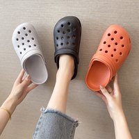 Cave Instagram Trendy Baotou Half Trailer 2024 New Lightweight Soft Sole Nurse Beach Garden Shoes for External Wear