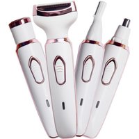 Epilator New 4 In 1 Women's Electric Shaver Eyebrow Hair Removal Sideburns Armpits Leg Hair USB Charging Hair Removal Instrument Private