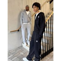 Wide Leg Pants Stripe Design Loose Fit High Waist Casual Trousers Plus Elastic Waistband Drawstring Polyester Fabric