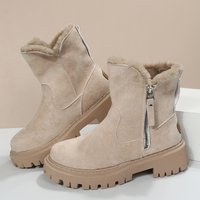 Large snow boots winter cashmere shoes warm boots cotton shoes