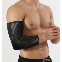 Knitted Elbow Guard Joint Protection Fitness Warm Sports Elbow Guard Men And Women Basketball Non Slip Breathable Sweat Wicking Arm Guard