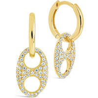 Women's Jewelry Pig Nose Earrings Light Luxury High End Design Exquisite Versatile Earrings Ear Clips Earrings