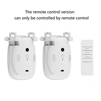Smart Curtains Robot T/U-Rail Tracks Automatic Opener Remote Control Curtain Motor