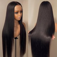 Straight Lace Frontal Human Hair Wigs 13x4 Lace Front Wigs Glueless Remy Preplucked 180% Density Wigs