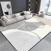 Living Room Rug Large Rug Abstract Line Art Bedroom Rug Thickened Soft Washable Rug Thickened Bedside Rug Home Decor Rug