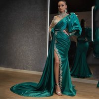Clothing Banquet Evening Dress Sprinkled Sequins Slim Stage Dress Long Skirt