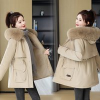 Clothing Winter Parka Coat Faux Fur Hood – Warm Stylish & Versatile Outerwear