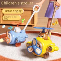 Baby Walker Push Toy – Musical Light-Up Airplane For Toddlers (1-2 Years)
