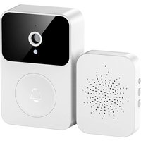 Smart Wireless Remote Video Doorbell, APP Control Remote Intelligent Video Doorbell, WiFi Rechargeable Security Door Doorbell With HD Night