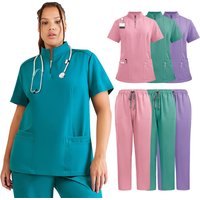 Men And Women's Dental Clinic Uniforms Nurse Uniforms Hand Washing Clothes Operating Room Clothes Isolation Clothes Short Sleeve Trousers Suits