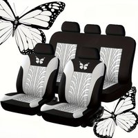 Full Set Butterfly Seat Covers, Car Interior Accessories