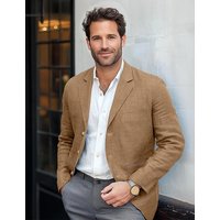 Clothing Spring Autumn European Suit Jacket Casual Solid Cotton Linen Suit Jacket Cross Border Tops